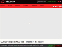 Tablet Screenshot of ordinal.fr
